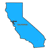 Map of California